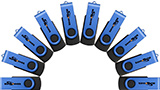 10 chiavette USB 2.0 a 2,30 euro ciascuna su Amazon: offerta a tempo!
