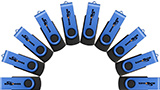 10 chiavette USB 2.0 a 2,50 euro ciascuna su Amazon: offerta a tempo!