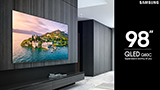 Vi piace il TV grande? Arriva in Italia Samsung QLED Q80C nel taglio da 98 pollici (a 7.499 €)