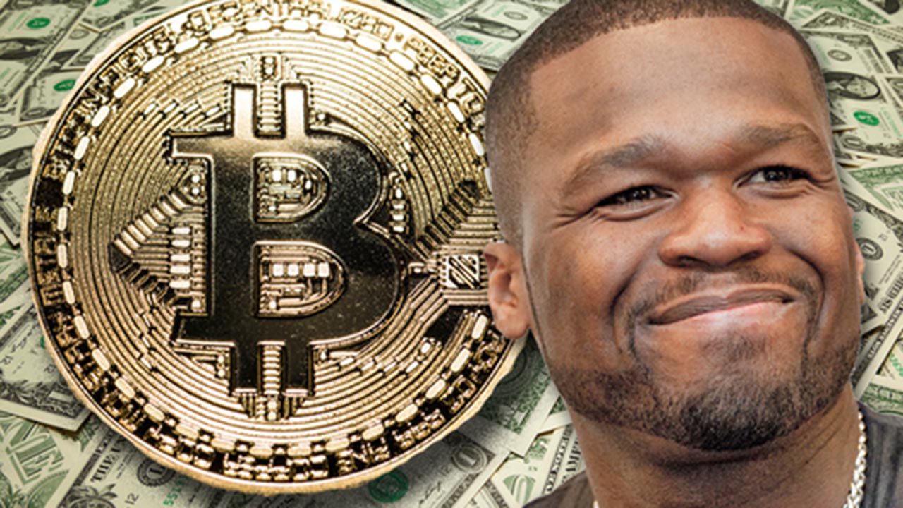 Bitcoin 50 Cent ha guadagnato 8 milioni di dollari nella Cryptovaluta