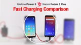 Ulefone Power 3 contro Xiaomi Redmi 5 Plus: la sfida sulla ricarica veloce