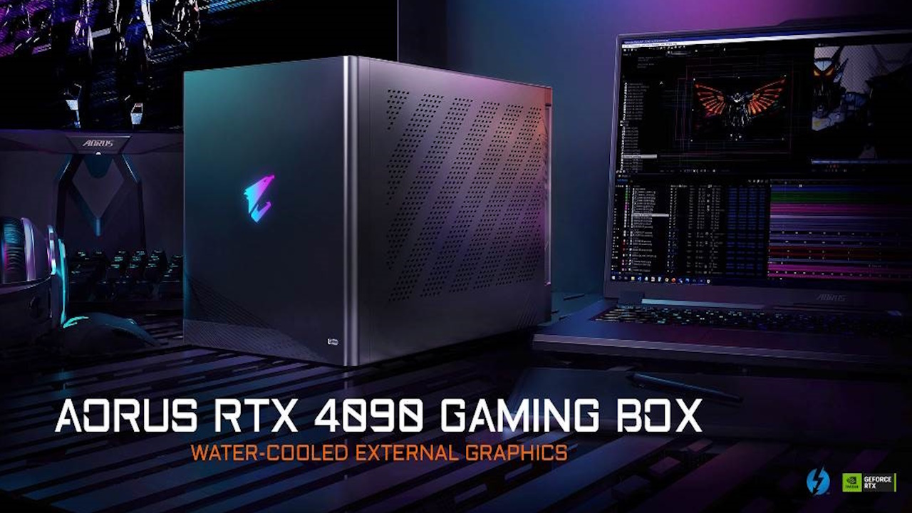AORUS RTX 4090 Gaming Box: prestazioni gaming di fascia enthusiast, su un ultrabook