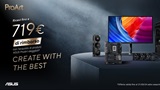 ProArt  Create with the Best: fino a 719 euro di cashback con ASUS, ci sono anche i prodotti Republic of Gamers