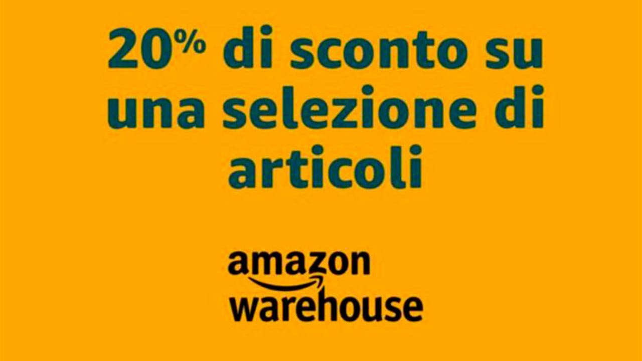 Ritorna il 20% di sconto su tutto l' Warehouse, ecco i dettagli