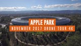 Apple Park: eccolo visto dal drone a lavori quasi ultimati. Tanta vegetazione e centro visitatori aperto