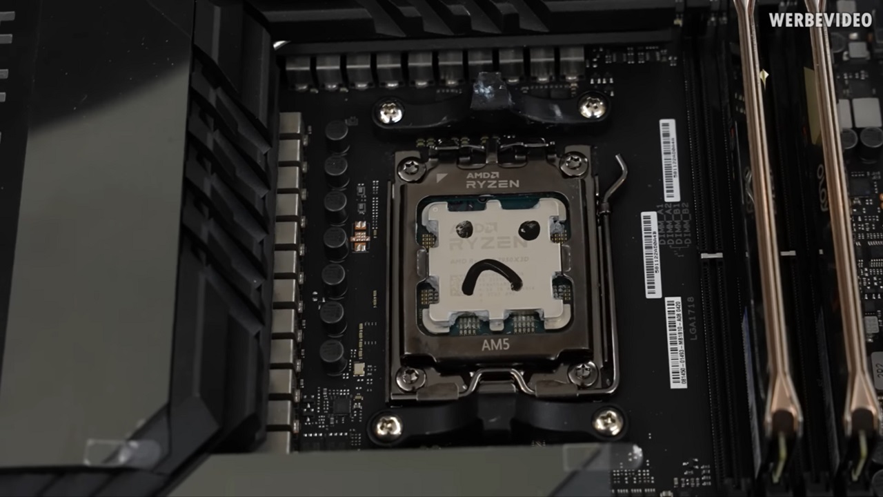 Ryzen 9 7950X3D messo K.O. da der8auer:  …