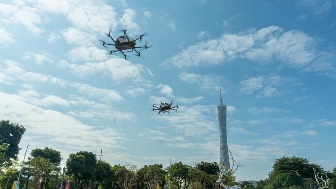 EHang: il drone cinese a guida autonoma  stato approvato negli USA