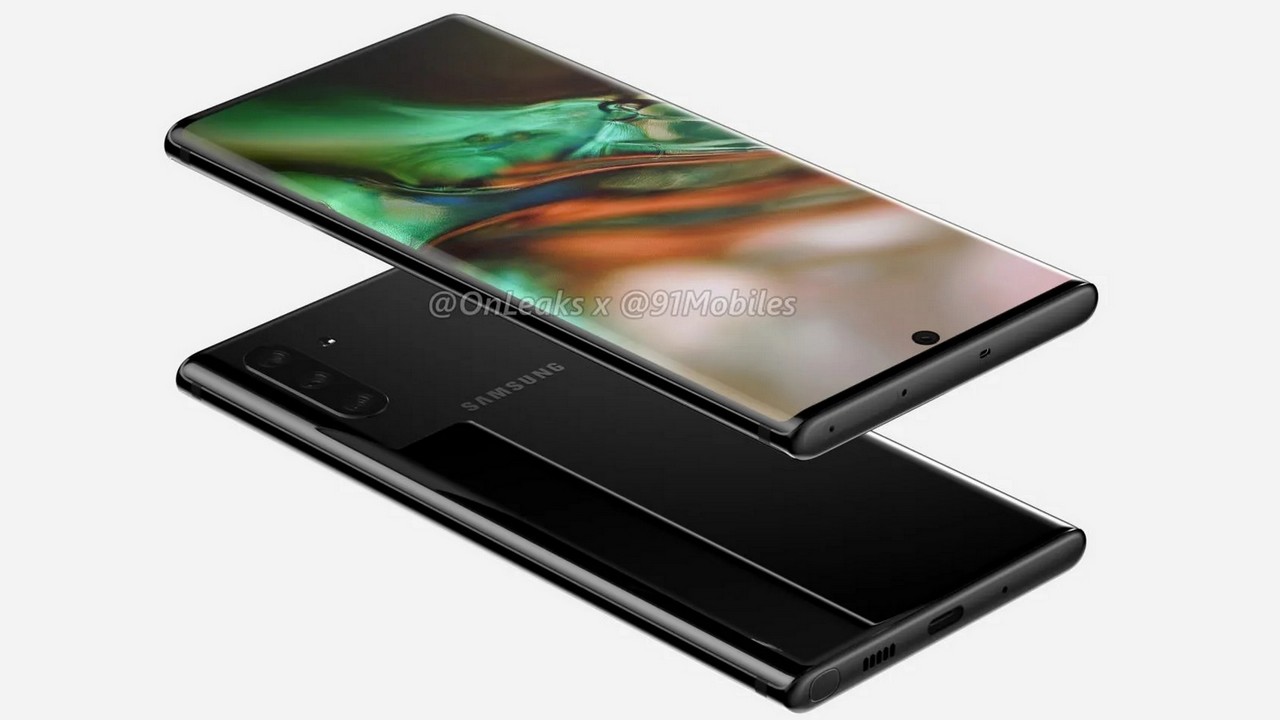 Samsung Galaxy Note10: ecco il nuovo design in video