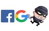Google e Facebook ''fregati'' per 122 milioni di dollari da un cybercriminale. Ora rischia 30 anni di carcere