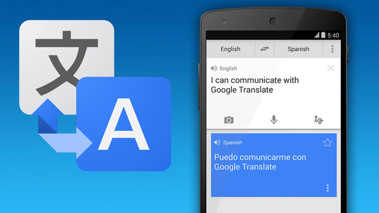 Traduttore su smartphone, dizionario inglese italiano, google