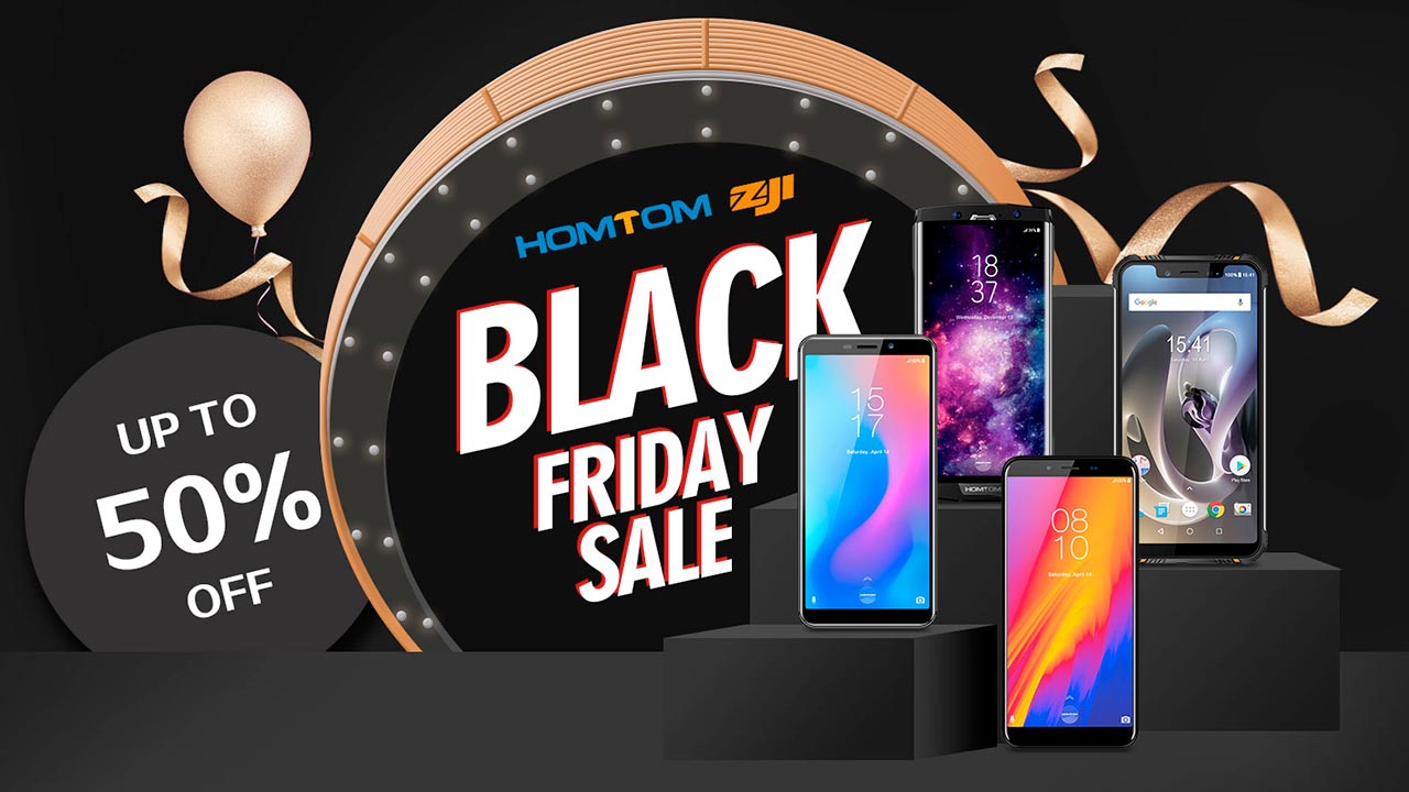 Black Friday anche per HOMTOM: ecco tutti gli smartphone con sconti incredibili