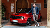 Honda e, arriva la versione limitatissima, presentata in Italia da Max Verstappen