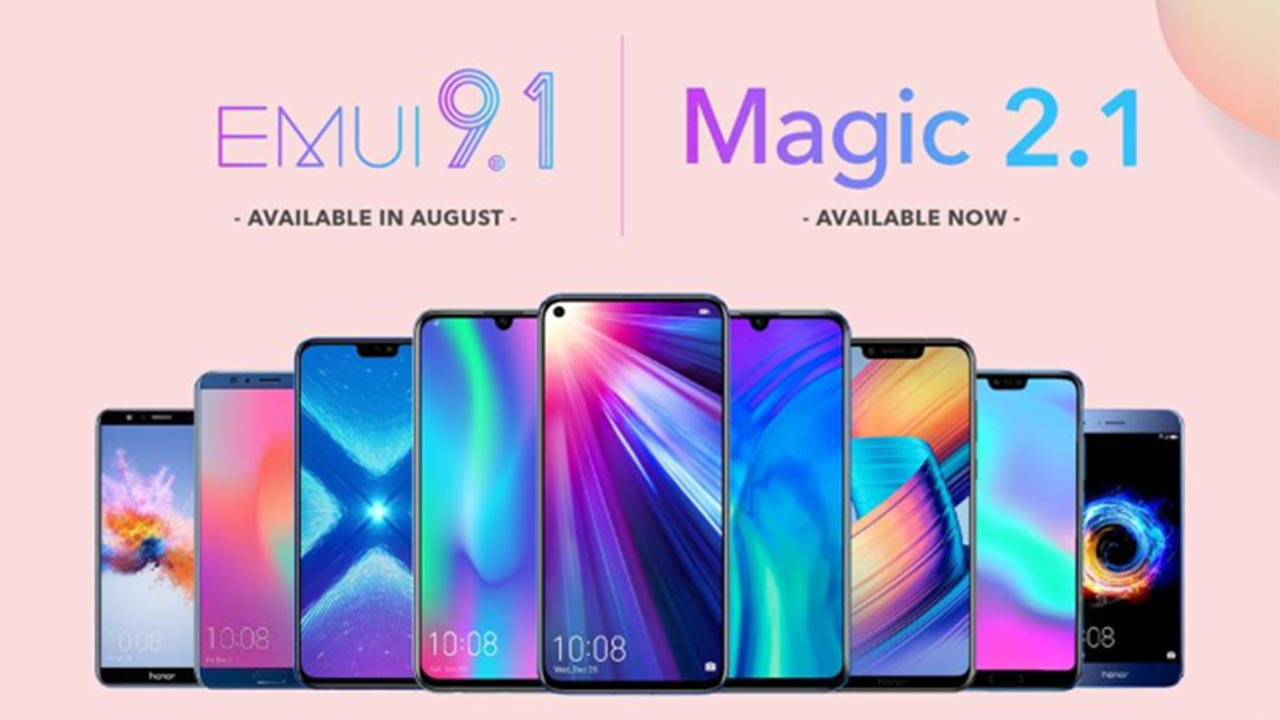 Huawei e Honor: ecco tutti gli smartphone che verranno aggiornati alla EMUI 9.1