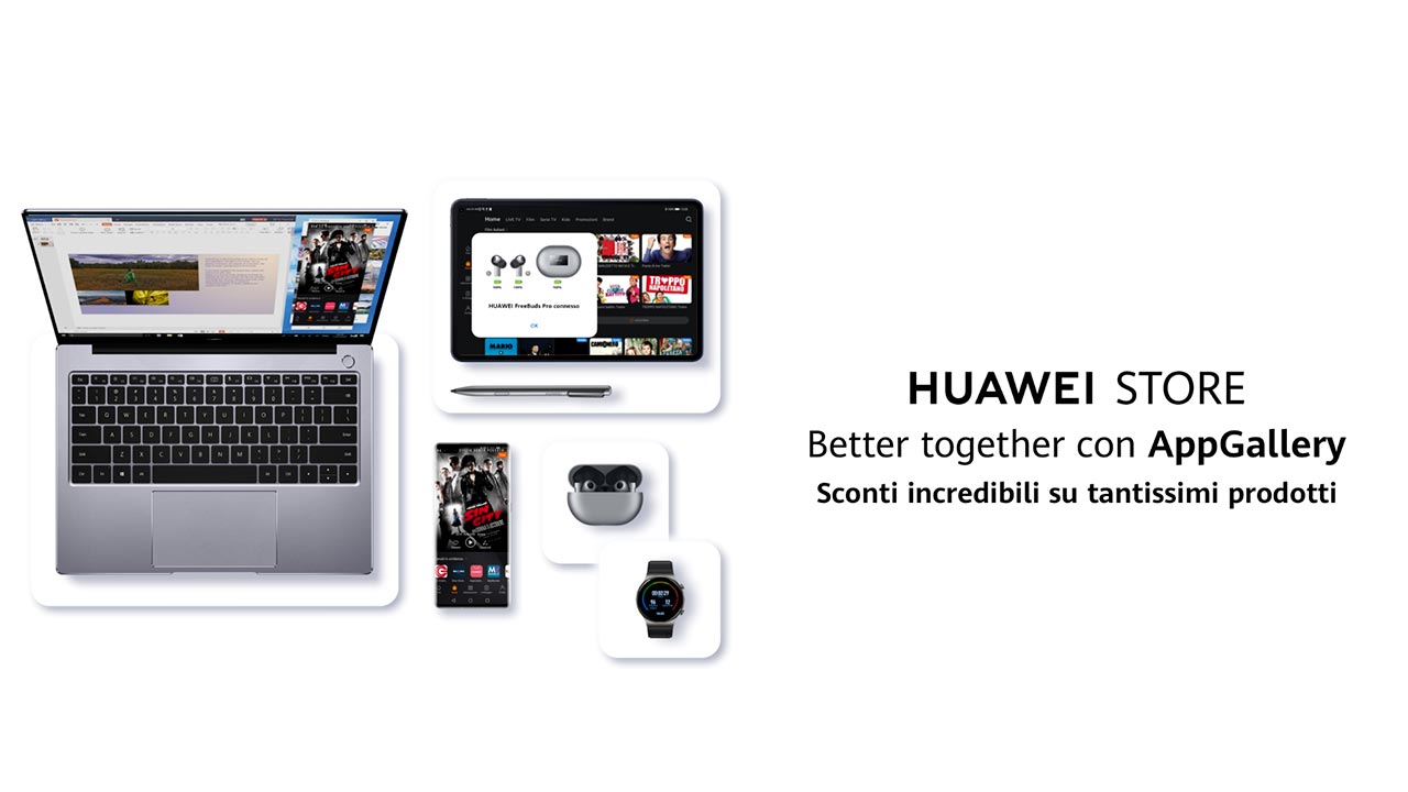 HUAWEI sconta tutto sul proprio store! Offerte (anche Flash) su smartphone, PC e accessori 