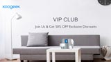 Koogeek lancia il suo esclusivo VIP Club. Tanti prodotti in esclusiva con sconti al 50%