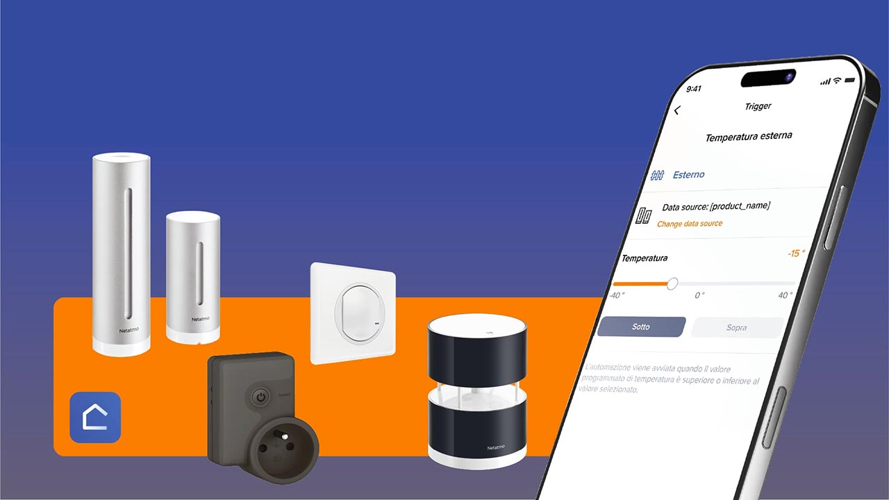 Netatmo e Bticino trasformano Home + Control in un hub meteo-intelligente