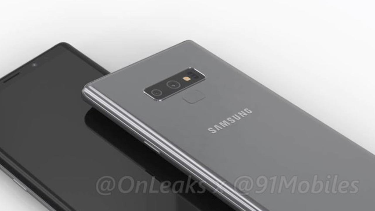 Samsung Galaxy Note 9: ecco il primo video render del nuovo phablet. Sar&agrave; cos&igrave;?