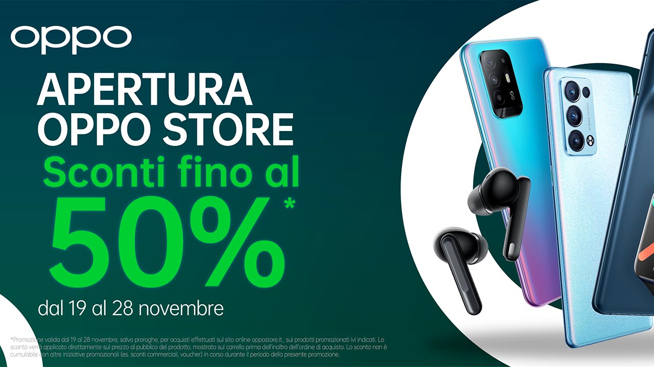 OPPO Store in Italia: &egrave; online! E anche OPPO Community per avvicinarsi di pi&ugrave; agli utenti