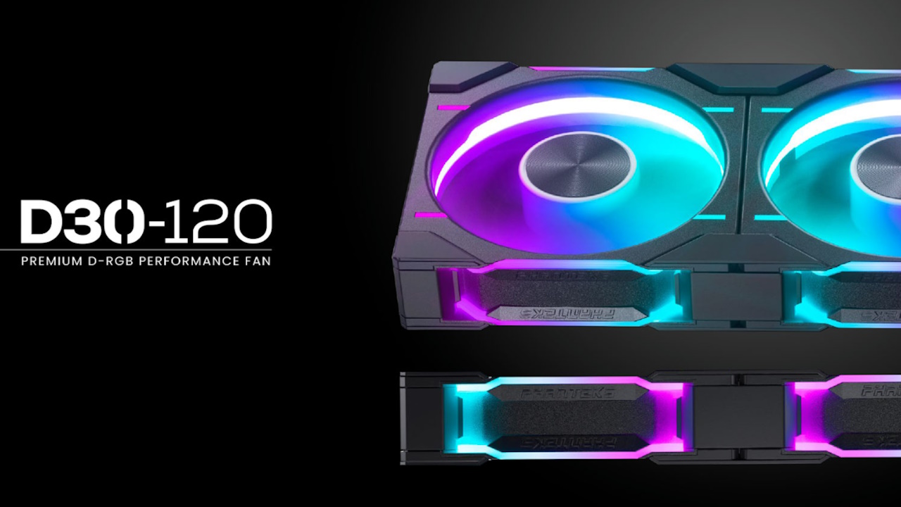 Le nuove ventole D30 di Phanteks violere …