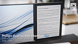 Da Philips il monitor dual screen con pannello e-Ink integrato