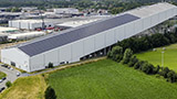 La pista da sci indoor che ora è ricoperta da 1.500 pannelli fotovoltaici