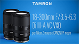 Tamron 18-300 mm F/3.5-6.3 Di III-A VC VXD: in arrivo anche la versione Nikon Z e Canon RF