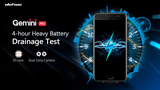 Ulefone Gemini Pro: la batteria che permette fino a 4 ore di riproduzione video continuativa