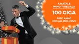 Wind permette di regalare (e regalarsi) a Natale 100GB di traffico a soli 9,99€