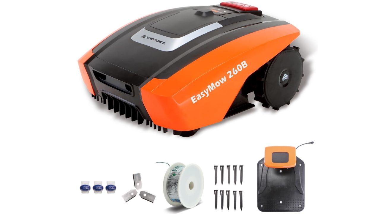 YARD FORCE EasyMow 260B: il robot tosaerba compatto per piccoli giardini è in offerta su Amazon al super prezzo di 314 euro