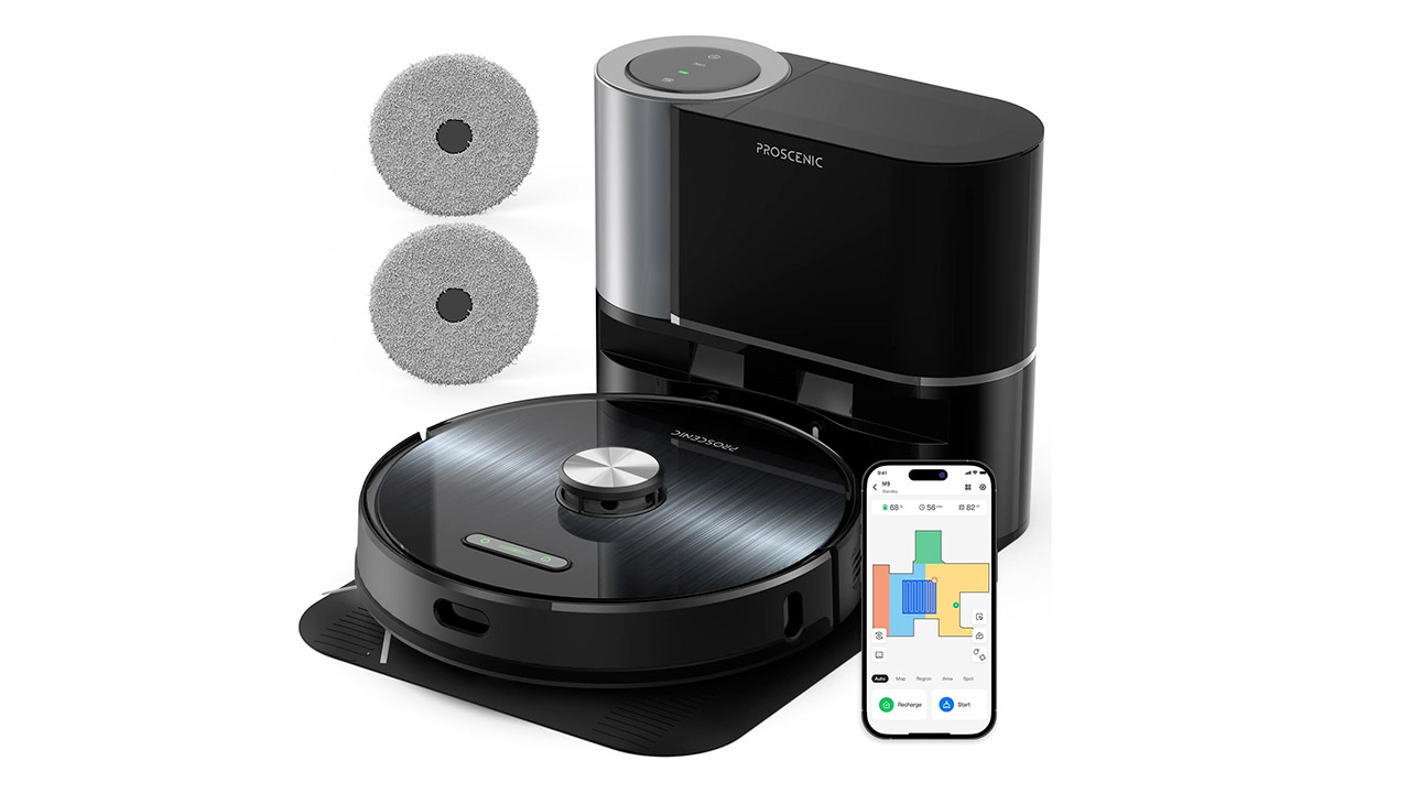 Proscenic M9 lava e aspira, ha la stazio …