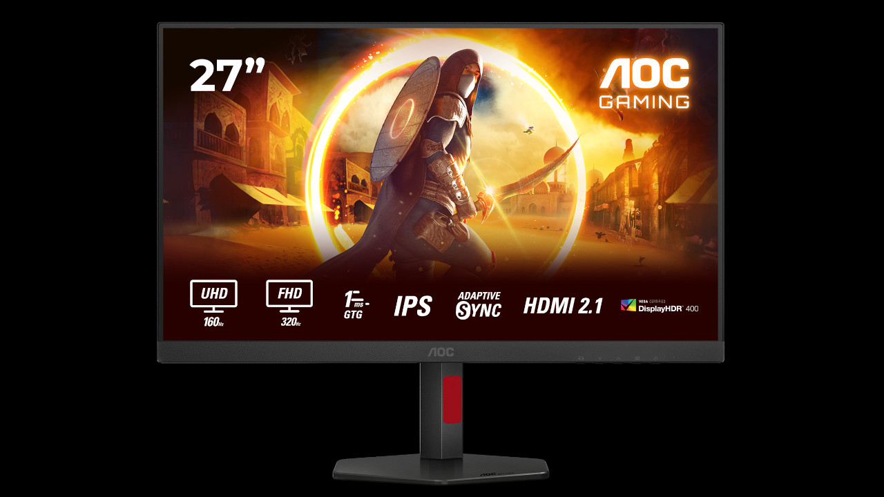 AOC presenta il monitor U27G4R con tecnologia Dual-Frame e nuovi modelli della serie G4