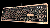La tastiera steampunk-retr Azio Retro Classic  ora in vendita
