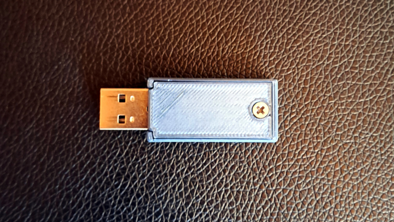 Esta memoria USB sólo puede almacenar 8 KB de datos, pero desde hace más de 200 años
