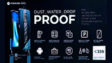 Motorola defy: eccolo in Italia a 339 euro con alle spalle l'esperienza dei rugged Bullitt