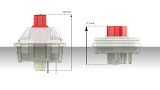 CHERRY, nuovi switch meccanici Cherry MX a basso profilo e con led RGB