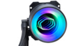 Cooler Master, dissipatore AIO MasterLiquid con un particolare logo sul blocco pompa