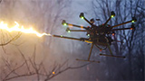 Negli USA puoi comprare un drone con lanciafiamme