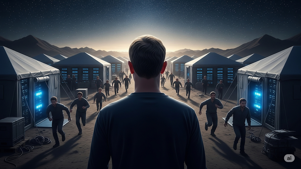Zuckerberg costruisce datacenter... nelle tende? La corsa all'IA al di là di ogni limite