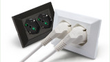 Fanton Opera Plus, doppia presa schuko in soli 3 moduli: anche con caricatore USB integrato