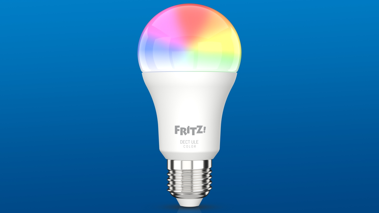 FRITZ!DECT 500, nuova lampada LED intelligente a luce colorata e bianca da AVM