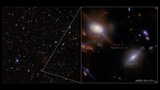 Rilevata l'emissione di idrogeno da una galassia nell'Universo primordiale grazie al telescopio spaziale James Webb