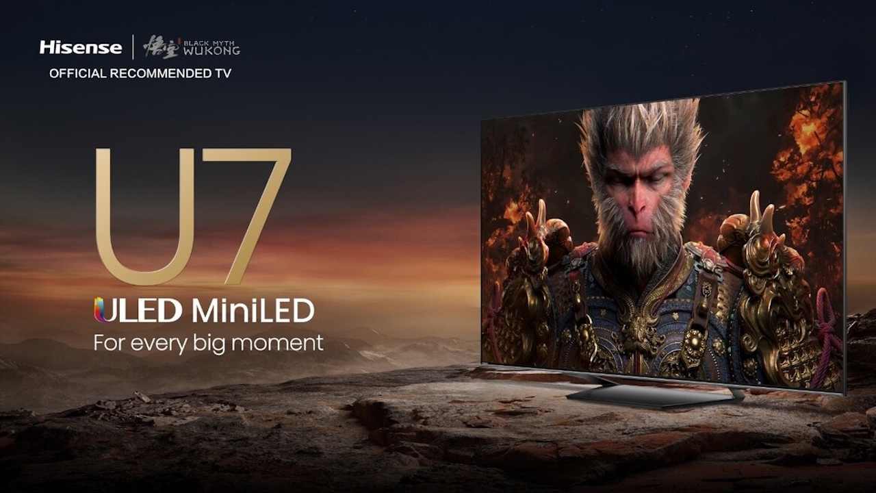 TV Mini-LED Hisense da 55 pollici con pannello QLED 144Hz in sconto Prime Day: ora costa meno di 470€