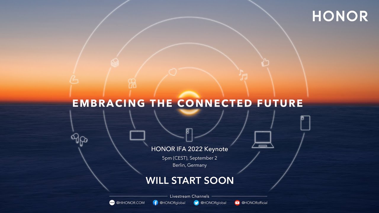 Evento lancio HONOR 70 del 2 settembre: ecco come e quando seguirlo online