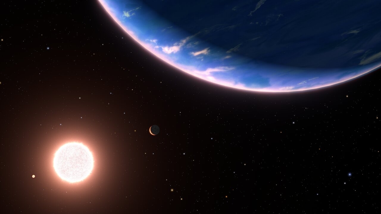 The Hubble Space Telescope has detected the presence of water vapor in the atmosphere of an exoplanet