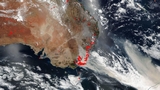 Gli incendi in Australia ripresi dai satelliti NASA e ESA