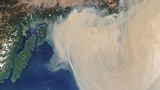 Gli incendi in California fotografati dal satellite Sentinel-3 di ESA