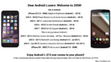 iPhone 6 vs Nexus 4: arriva la risposta dagli Apple fan
