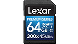 Lexar Premium II 300X DHC U1, SD a prezzi pazzi oggi su Amazon (10€ 32GB, 24€ 64GB...), offerta lampo