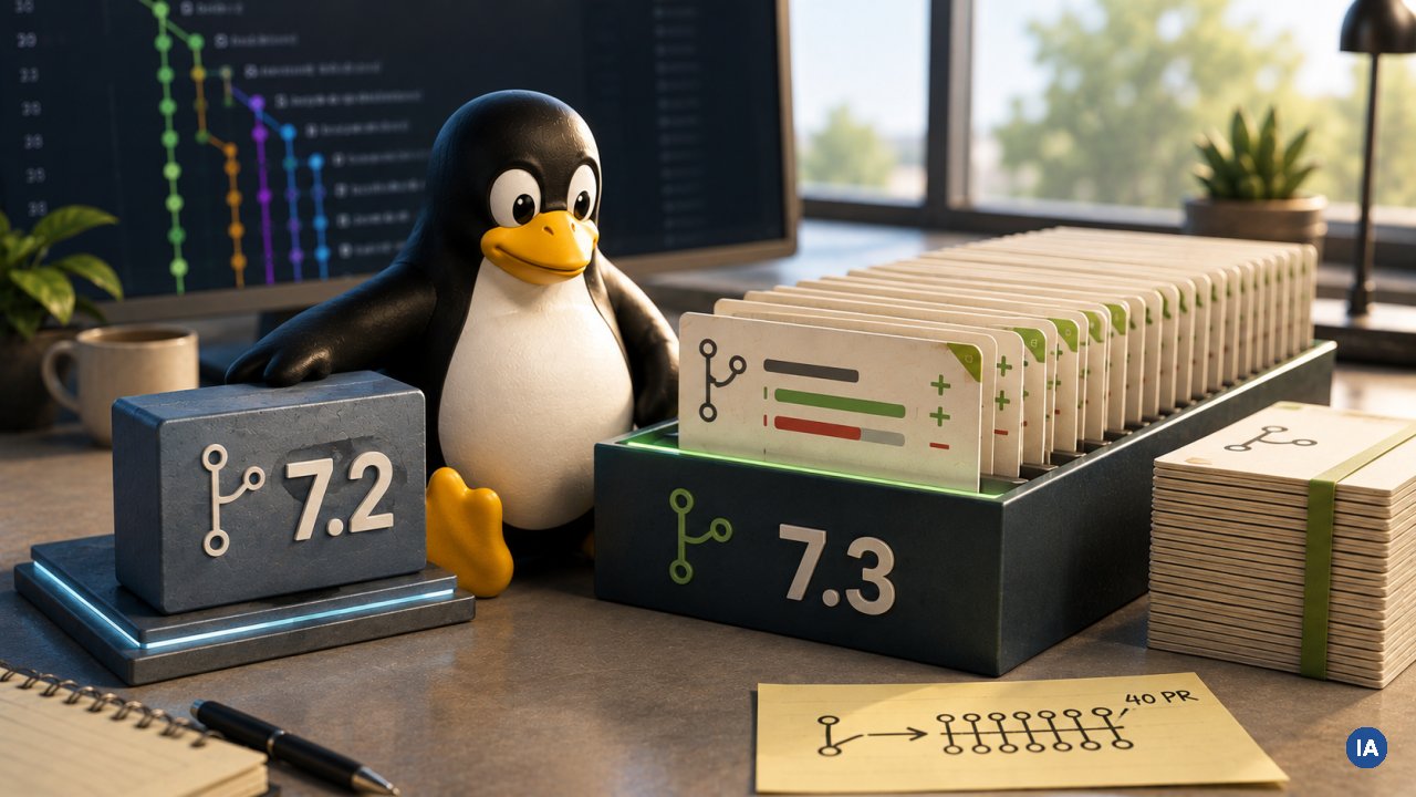 Linux 7.2 è puntuale, ma Torvalds si è arreso alle ultime settimane caotiche