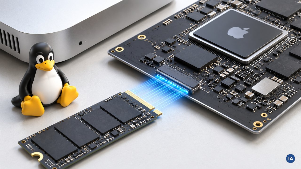 Apple M4, arriva il supporto NVMe per Linux: manca tutto il resto